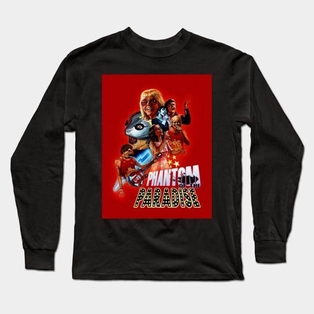 Phantom of the Paradise 30th Anniversary Long Sleeve T-Shirt by Edumj